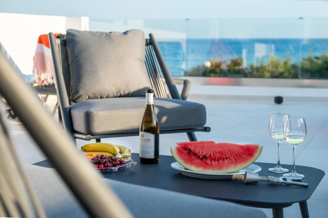 Makrygialos Long Beach Villa 1 外观 照片