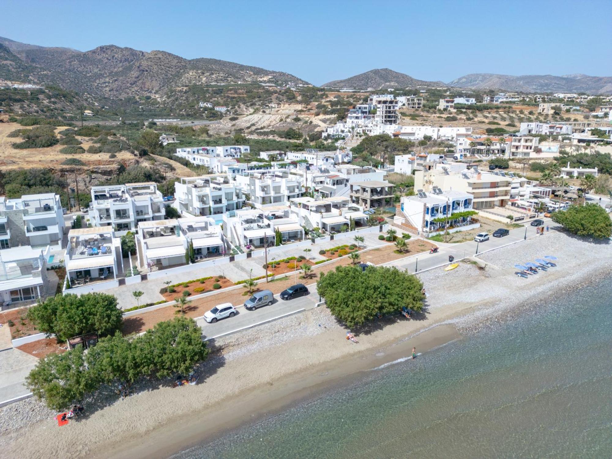 Makrygialos Long Beach Villa 1 外观 照片